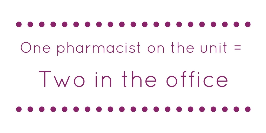 Episode 749: Three reasons why 1 clinical pharmacist on the unit = 2 in the office
